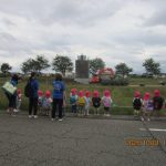 ショベルカーさん、バイバ~イ!