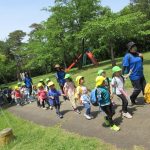 遊具で遊んで楽しかったね!(^^)!