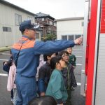 消防士の方が、優しく教えてくれました😊
