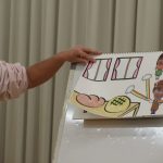 大きな虹、パン屋さんのトングになっちゃった🌈