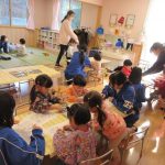 ぬり絵、パズル、ブロックで遊んだよ!