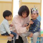 「３歳です😊」