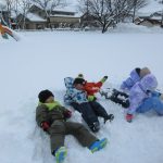 雪の上にゴロン❄