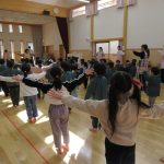 これから体操するよ！