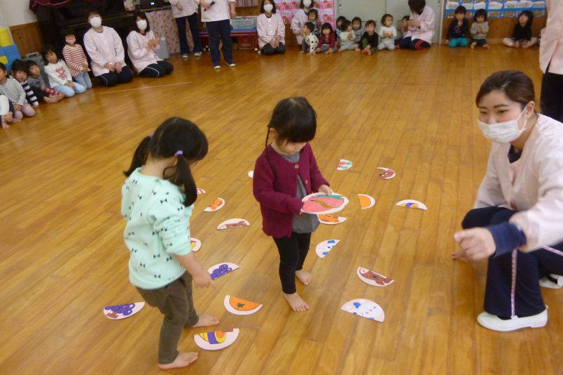 新年お楽しみ会 剣野保育園